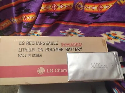 LG Li-Polymer 3.7V Battery Cells New Lithium Ion Make Your Own Batteries!!     • $3.49