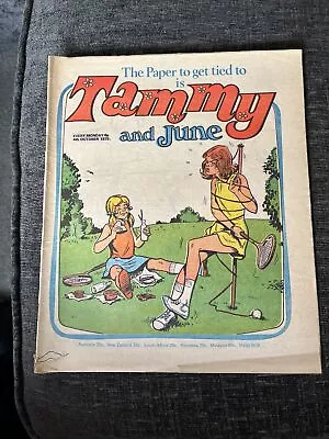 Tammy And June Comic - 4 October 1975 • £4.99