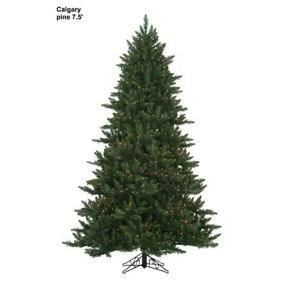 9' Calgary Pre-lit Artificial Christmas Tree With EZ Pole Connection • $899.99