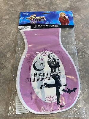 Hannah Montana PARTY 20 TREAT BAGS Cello Happy Halloween Gift Candy Trick Boo • $11.69