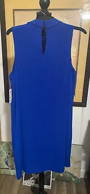 MAGGIE L  Dress NWT SZ 14 Knee Length Azure Blue • $13.13