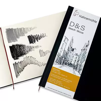 Hahnemühle 140gsm Casebound Sketchbooks - Landscape / Portrait A3 • £26.78