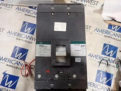 NEW GE TKM836F000 TKM836800 800 Amp 600v 3P Circuit Breaker W/ Aux + Lugs • $3350