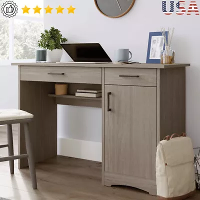 Desk Large Drawer Shelf Working Spacious Room Flip-down Safety  Hidden Storage • $117.09