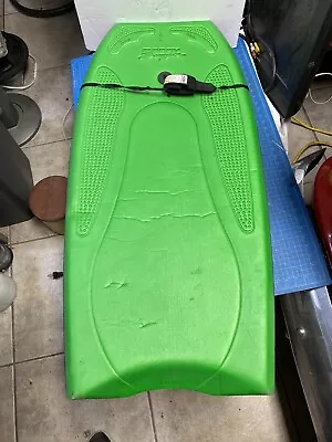 Morey Boogie Board  42  W/ Leash Green Yellow Bottom Used • $25