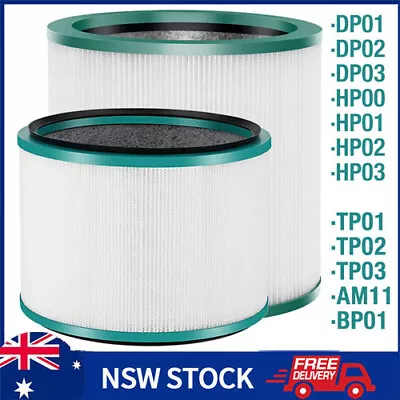 HP02 HP03 Hepa Filter For Dyson Pure Hot Cool Link Air Purifier DP01 TP01 BP01 • $22.93