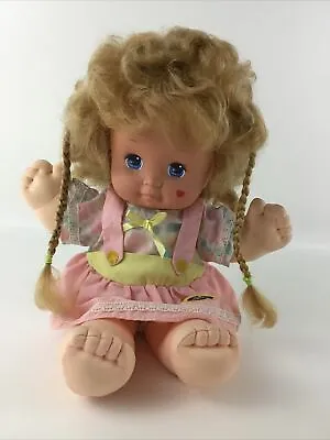 Vintage Magic Nursery Doll Baby 15  Toddler Girl 1989 Mattel Original Outfit • $35.16