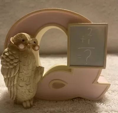 Disney Michel & Co Classic Pooh Alphabet Letter “Q” Figurine Winnie The Pooh Owl • $21.99