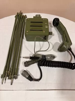 Army Kit For Radio Devices Antenna AT-17 Headset MK-1 Speaker With Amplifier Z • $130