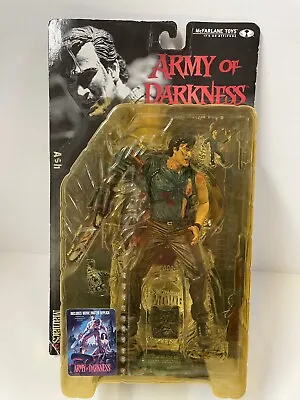 McFarlane Toys - Movie Maniacs 3  Army Of Darkness   Ash Action Figure 2000 • $29.95