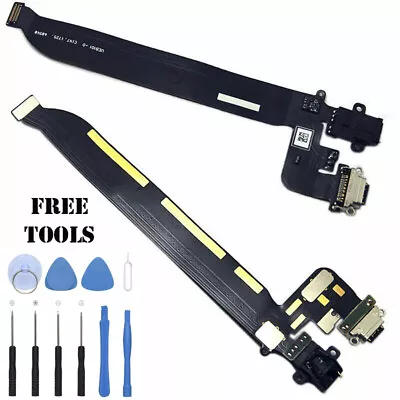 $17.95 • Buy New Original Oneplus 5t A5010 Usb Charging Port Connector+audio Jack Flex Cable