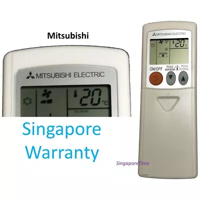 $13.99 • Buy For Mitsubishi Air Conditioner Remote Control MSZGE22VA MSZ-GE35VA MSZ-GE50VA