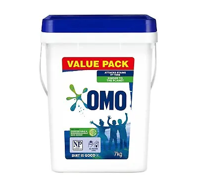 OMO Active Clean Laundry Detergent Washing Powder Front And Top Loader 7Kg • $55.60