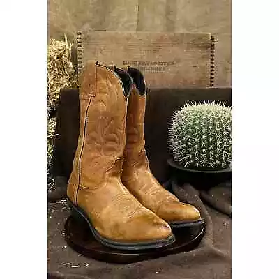 Masterson Men - Size 10.5D - Tan Cowboy Boots Style RB8250 • $54