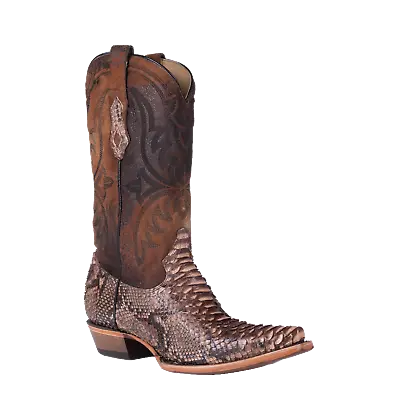 Corral Men's Python & Lamb Brown Western Boots A4452 • $299.97