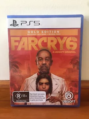 Far Cry 6 Gold Edition PS5 Sealed • $39.95