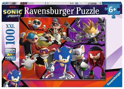 Ravensburger 13383 Sonic Prime Jigsaw Puzzle For Kids Age 6 Years Up-100 Pieces  • $18.33