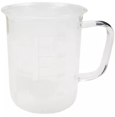 Beaker Mug 400ml Borosilicate Glass.  Case Of 40. • $257.86