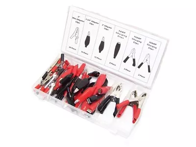 60PC Aligator Clip Test Lead Assorted Set • $22.99