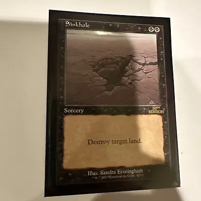 1x Sinkhole - Retro Frame - (NM-Mint) 30th Anniversary Edition - MTG Seattle • $129