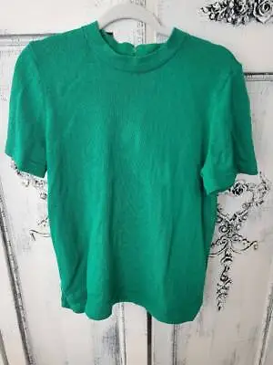 Vintage St. John Collection By Marie Gray Womens Green Top Size M • $19.99