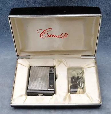 Candle Micro Radio 7 Transistor Radio In Presentation Case Japan • $35