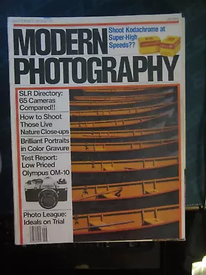 Modern Photography Magazine September 1979 SLR Directory Olympus OM-10 N P • $14.99