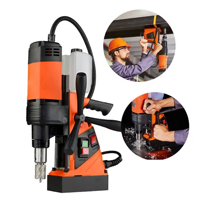 SFX MD35 Magnetic Drill Press 1-3/8  Boring 35mm Electric Magnet Force Tapping • $669