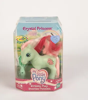 NIB My Little Pony G3 Poinsettia December Birthday Christmas Birth Flower • $150