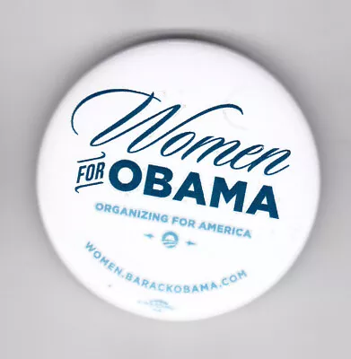 Women For Obama 2012 Political Campaign Button • $4.95