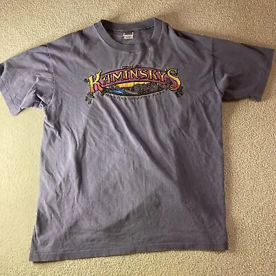 $19.99 • Buy Vintage Single Stitch Kaminsky Cafe T Shirt Charleston SC Anvil Tag USA Large