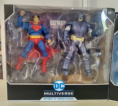 McFarlane Toys DC Multiverse Superman Armored Batman Action Figures  • $45