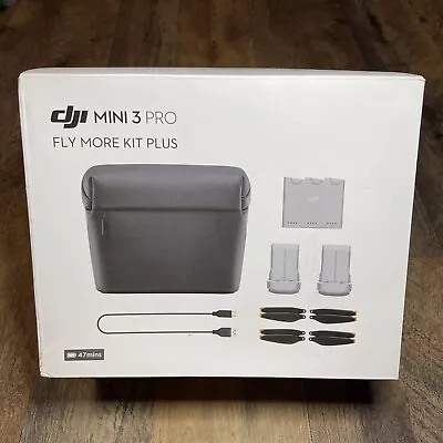 $229.99 • Buy DJI Mini 3 Pro Fly More Kit Plus, Includes Two Intelligent Flight Batteries Plus