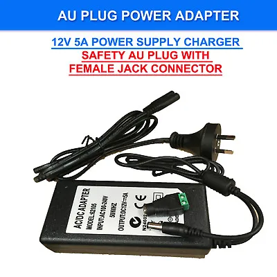 $119 • Buy AC240V To DC12V Power Supply Adapter Charger Converter AU Plug 5.5mm*2.1mm 1-5A