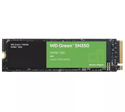 Western Digital WD Green SN350 500GB M.2 NVMe SSD PCIe 3.0x4 2400MB/s 1500MB/s R • $119