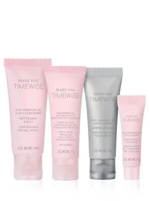 Mary Kay TimeWise On The Go 3D Miracle Set Combination To Oily 4 Piece Set - NIB • $18.90