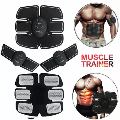 Electric Muscle Toner Machine ABS Toning Belt Simulation Fat Burner Belly Shaper • $12.55