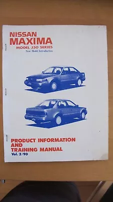 Genuine Nissan Maxima J30 Series Product Information And Training  Manual • $34.99