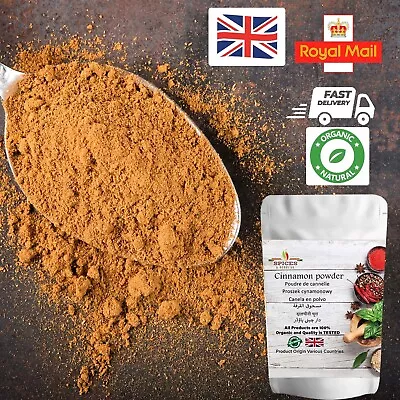 Natural Ceylon Cinnamon Powder Premium Quality Free P&P UK Size (250g 500g) • £6.99