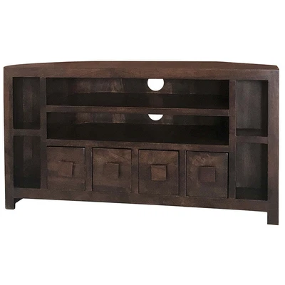 £420 • Buy Dakota Mango Wood Corner TV Unit