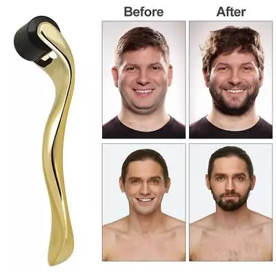 $11.99 • Buy Beard Derma 540 Titanium Premium Micro Roller For Acne Scars Wrinkles Hair Loss
