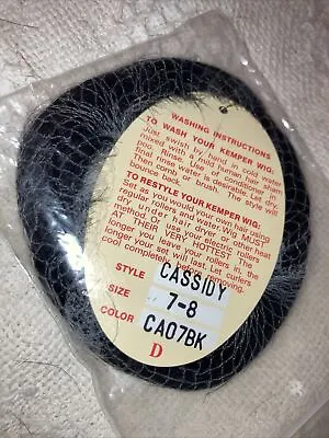 Kemper Cassidy Doll Wig SIZE 7-8 BLACK~CA07BK • $15.99
