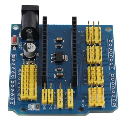 Effortless Plug And Play IO Expansion Shield For Arduino Compatible Boards • £4.68