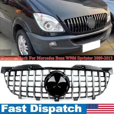 For 2009 2010 2011 2012 2013 Sprinter Mercedes W906 GT GTR Grille Panamericana • $198.99