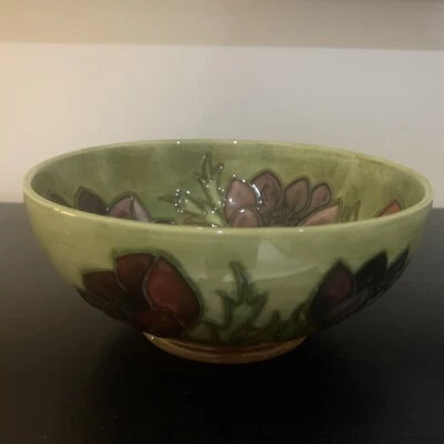 £65 • Buy Moorcroft Bowl By Deborah Smith C1999 Trial Dated Piece