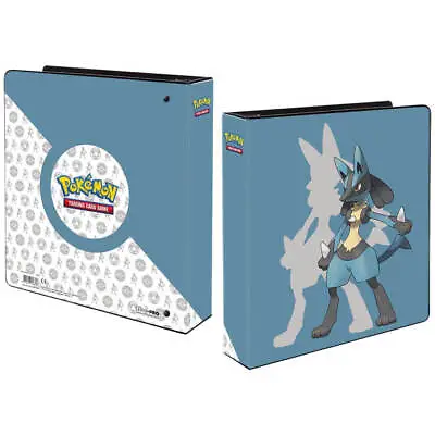 Lucario Pokemon Ultra Pro 3 Ring 2  Album Folder Binder Trading Card Storage • $49.95