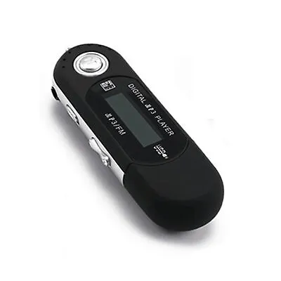 8GB MP3 WMA USB Music Player With LCD Screen FM Radio Voice Recorder Black New • $12.65