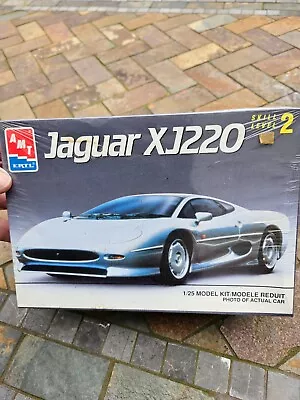 Vintage AMT Factory Sealed Model Car Kit 1/25 Jaguar XJ220 • $9.95