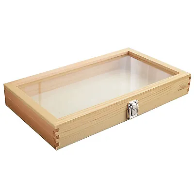 Medal Shadow Box Pin Display Case Clear Display For Pins For Jewelry For Badge • £14.96