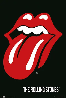 Poster The Rolling Stones Lips Mick Jagger  • $12.95